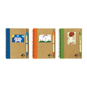 KIDS EARTH FUND 再生紙ECOノートペン