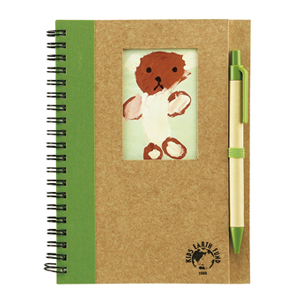 KIDS EARTH FUND 再生紙ECOノートペン