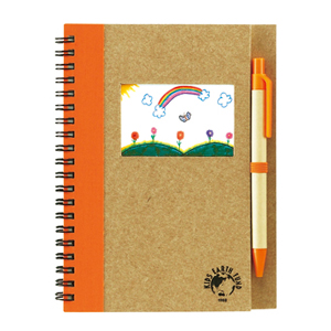 KIDS EARTH FUND 再生紙ECOノートペン