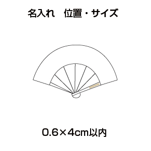 フルール 清涼扇子