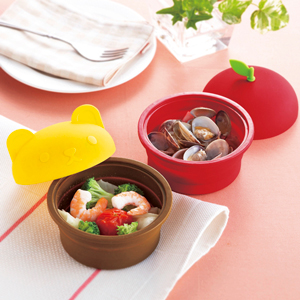 ハッピーベア ココットスチーマーセット