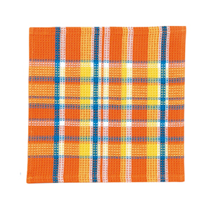 ハッピーチェック ワッフルタオルセット