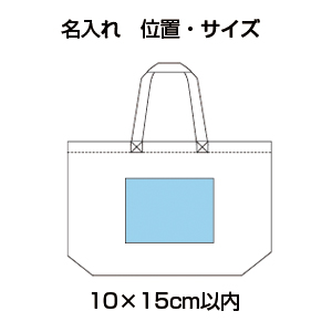 デニムランチバッグ