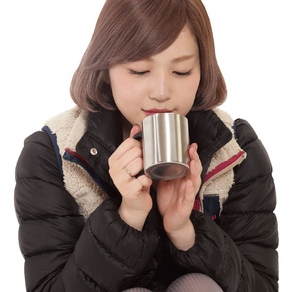 ステンレスマグ(フタ付)