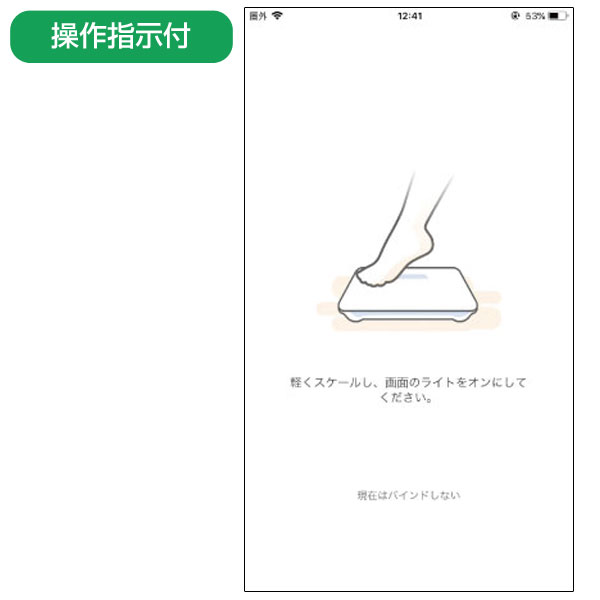 スマホ連動体組成計　エブリィスキャン(N)