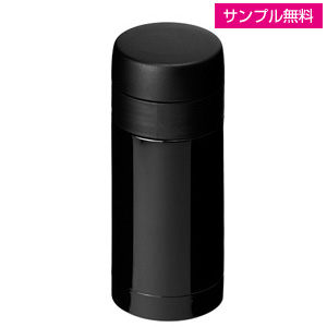 ステンレスサーモボトル(250ml)(黒)
