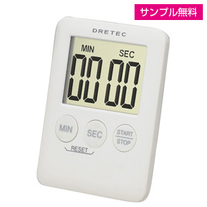 ポケットデジタルタイマー(白)