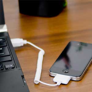 USB充電ケーブル(iPad 2／iPhone 4Sタイプまで)