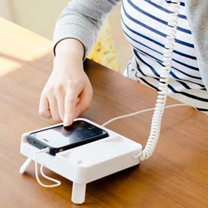 充電スタンド Phone×Phone(黒)