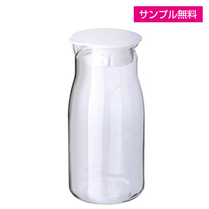 スリムクリアピッチャー(900ml)(クリア)