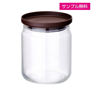 スタッキングキャニスター(M) (680ml)(チョコ)