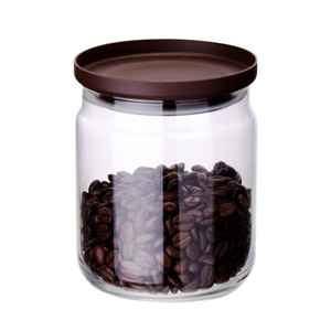 スタッキングキャニスター(M) (680ml)(チョコ)