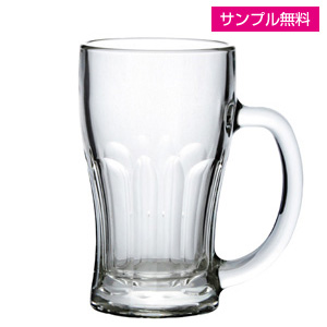 ビア＆ハイボールジョッキ(380ml)(クリア)