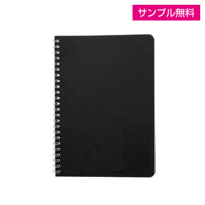 WリングノートA5(A罫)(黒)