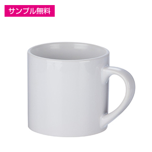 フルカラー転写対応陶器マグカップ(170ml)(白)