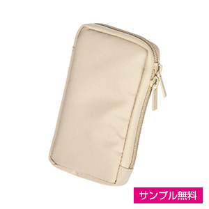 モバイルポーチ(ベージュ)