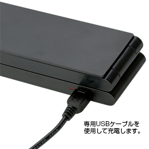 ポータブルLEDスタンドライト(白)