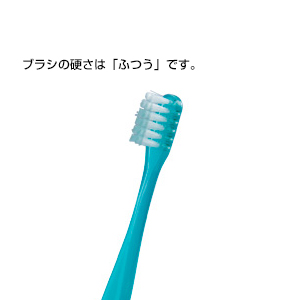 カラフル歯ブラシ（キャップ付）(ライトグリーン)