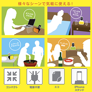 スマートホーン ホワイト(イエロー)