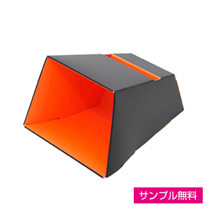 スマートホーン　クラフト ブラック(オレンジ)