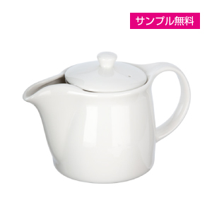 ポット(スクエアタイプ)(440ml)(白)