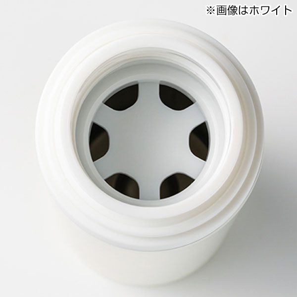 スリムステンレスサーモ(マット)(270ml)(黒)