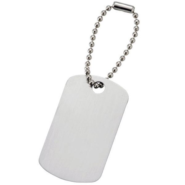 ステンレスドッグタグ(シルバー)