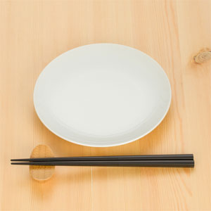 丸皿(160mm)(白)
