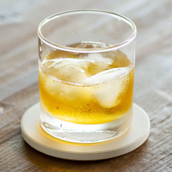 白雲石コースター(丸型)(白)