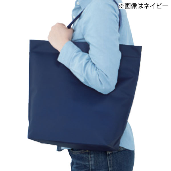 不織布底マチバッグ(船底)(黒)