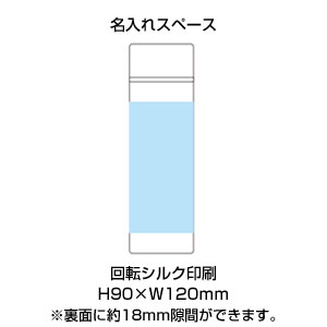 ステンレスミニボトル(130ml)(白)