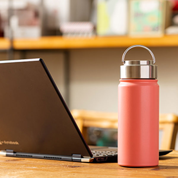 ステンレスボトル(500ml)(オレンジ)