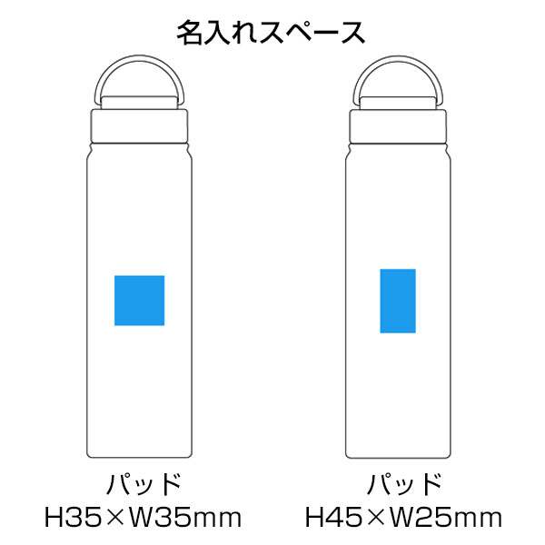 ステンレスボトル(700ml)(パープル)