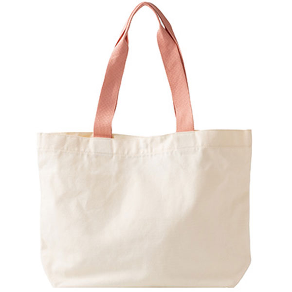 カラフルハンドルトート(ピンク)