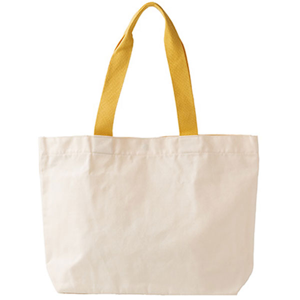 カラフルハンドルトート(イエロー)