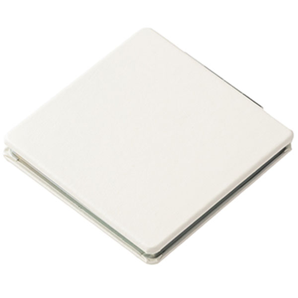 角コンパクトミラー(白)