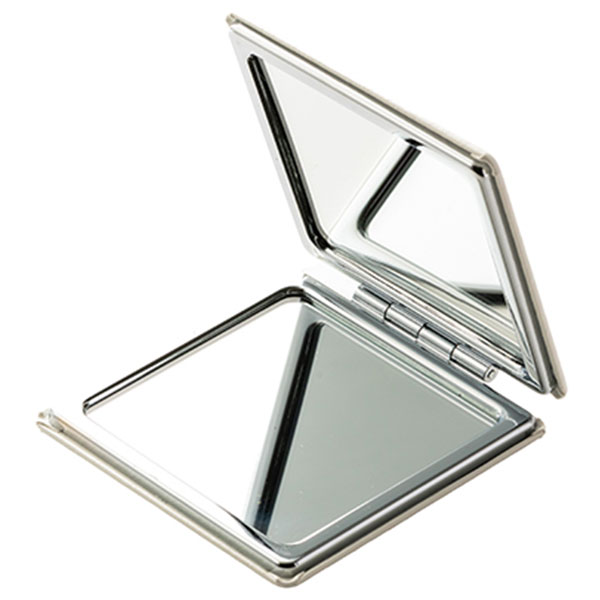 角コンパクトミラー(白)