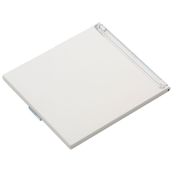 ジュエリーコンパクトミラー(白)