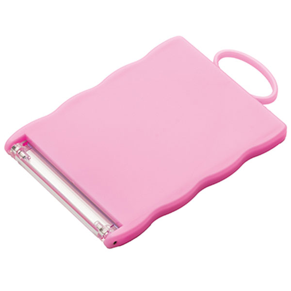 カードホルダーコンパクトミラー(ピンク)