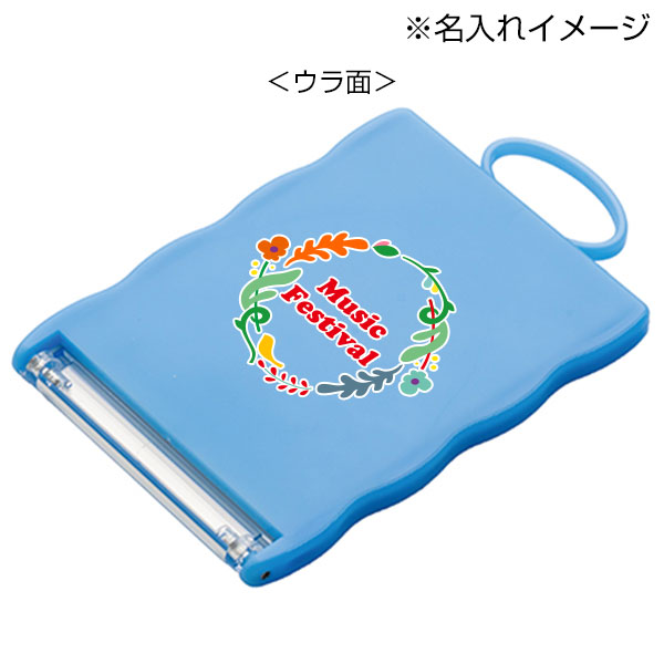 カードホルダーコンパクトミラー(ブルー)