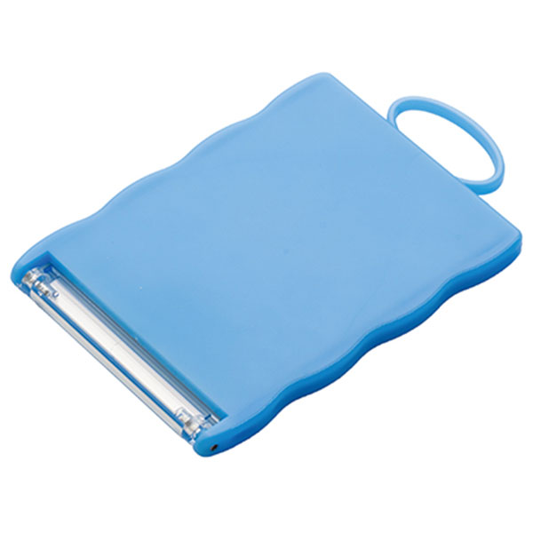 カードホルダーコンパクトミラー(ブルー)