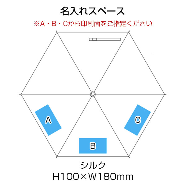 晴雨兼用折りたたみ傘(グレー)