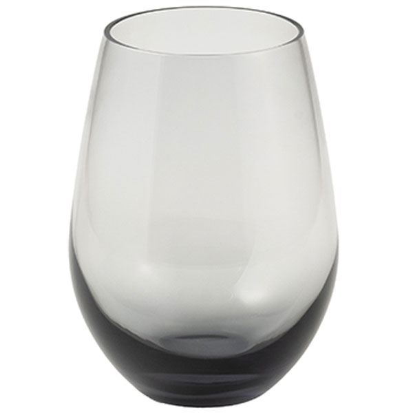 グラデーションラウンドグラス(360ml)(グレー)