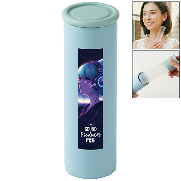 真空二重スリム保冷スティック(ブルー)