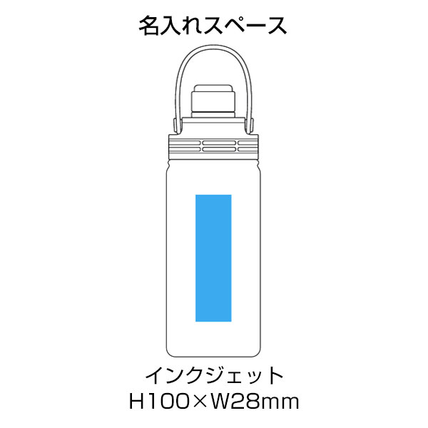 マグリッドストローボトル(500ml)(白)