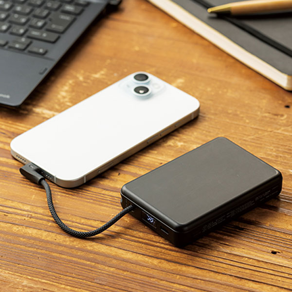 固体電池モバイルバッテリー(10,000mAh)