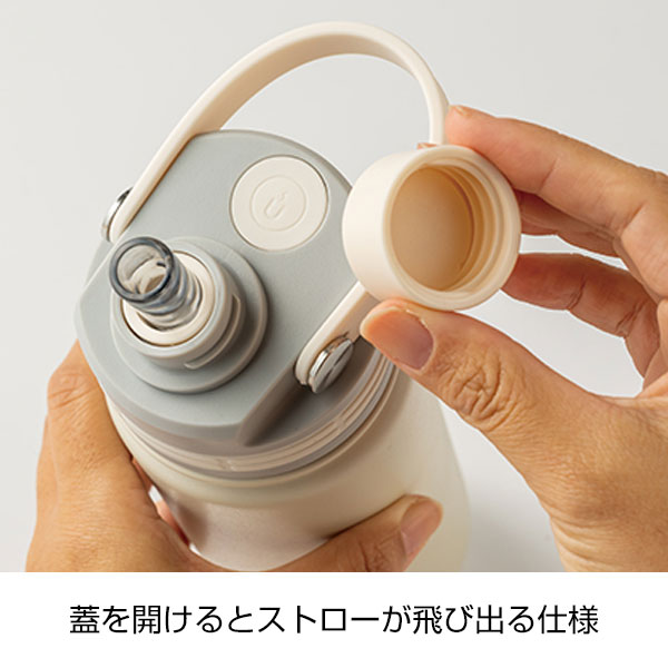 マグリッドストローボトル(700ml)(白)