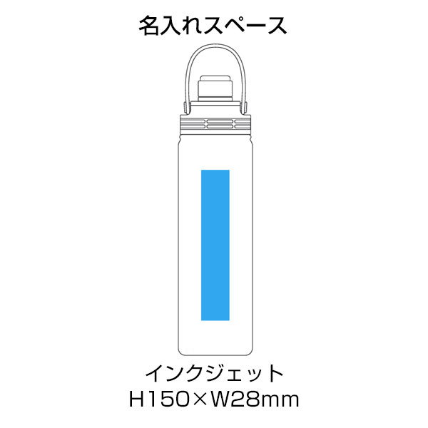 マグリッドストローボトル(700ml)(ピンク)