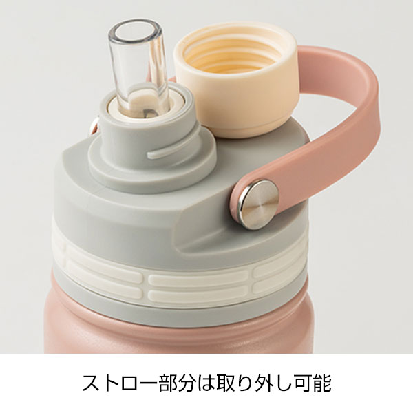 マグリッドストローボトル(700ml)(ピンク)