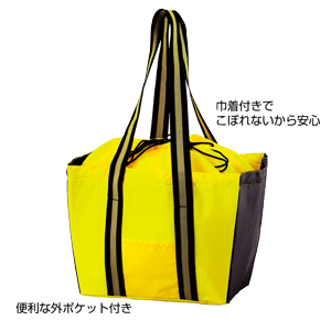 セルトナ・ツートンショッピングクールトート（イエロー）